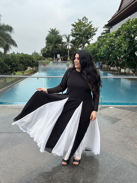 Dancing maxi dress