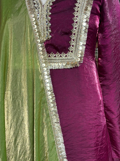 Nimrat Suit And Palazoo set