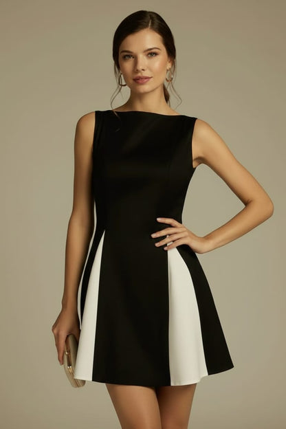 Zephyr Grace neckline dress