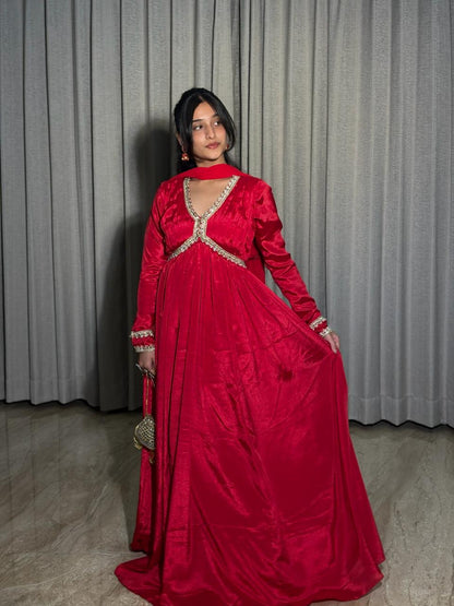 Amreen Long  Anarkali