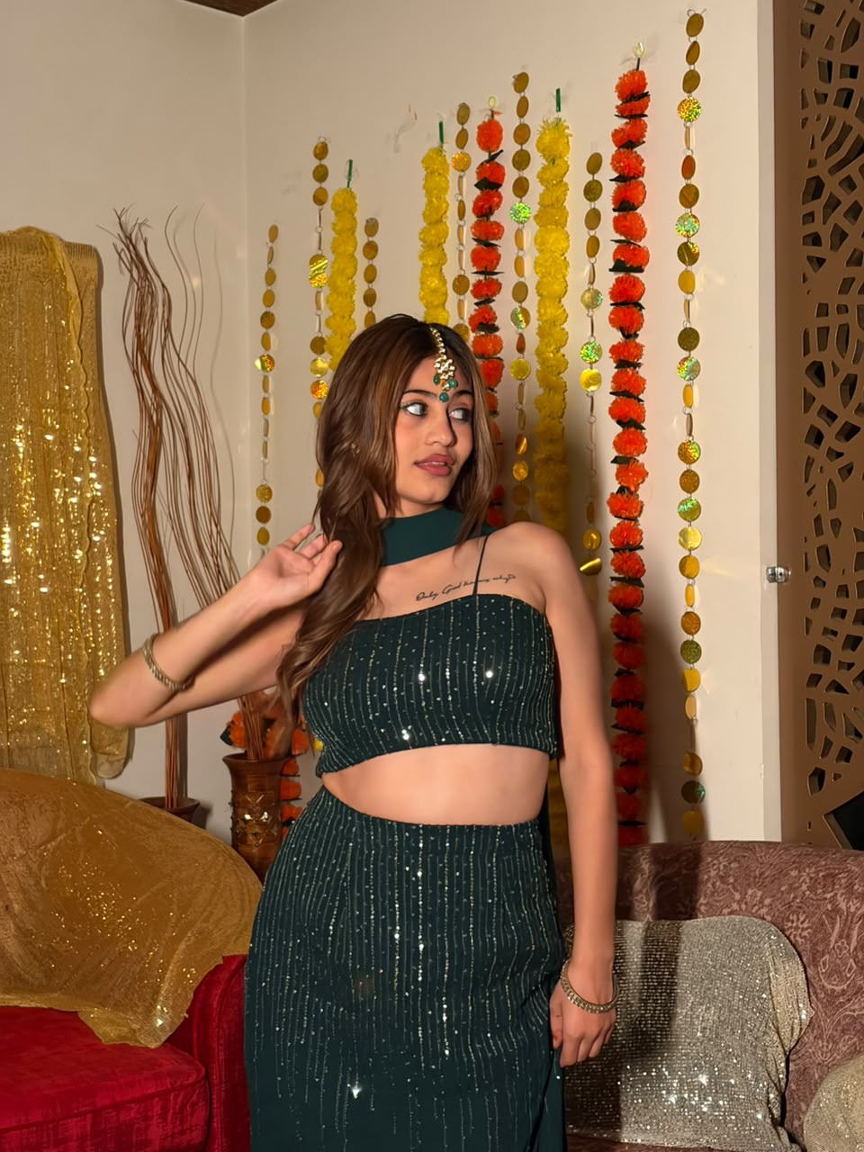 Shanaya Indowestern lehenga