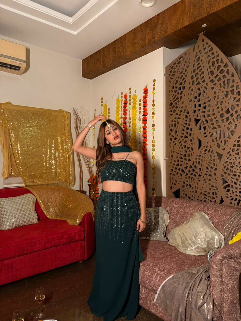 Shanaya Indowestern lehenga