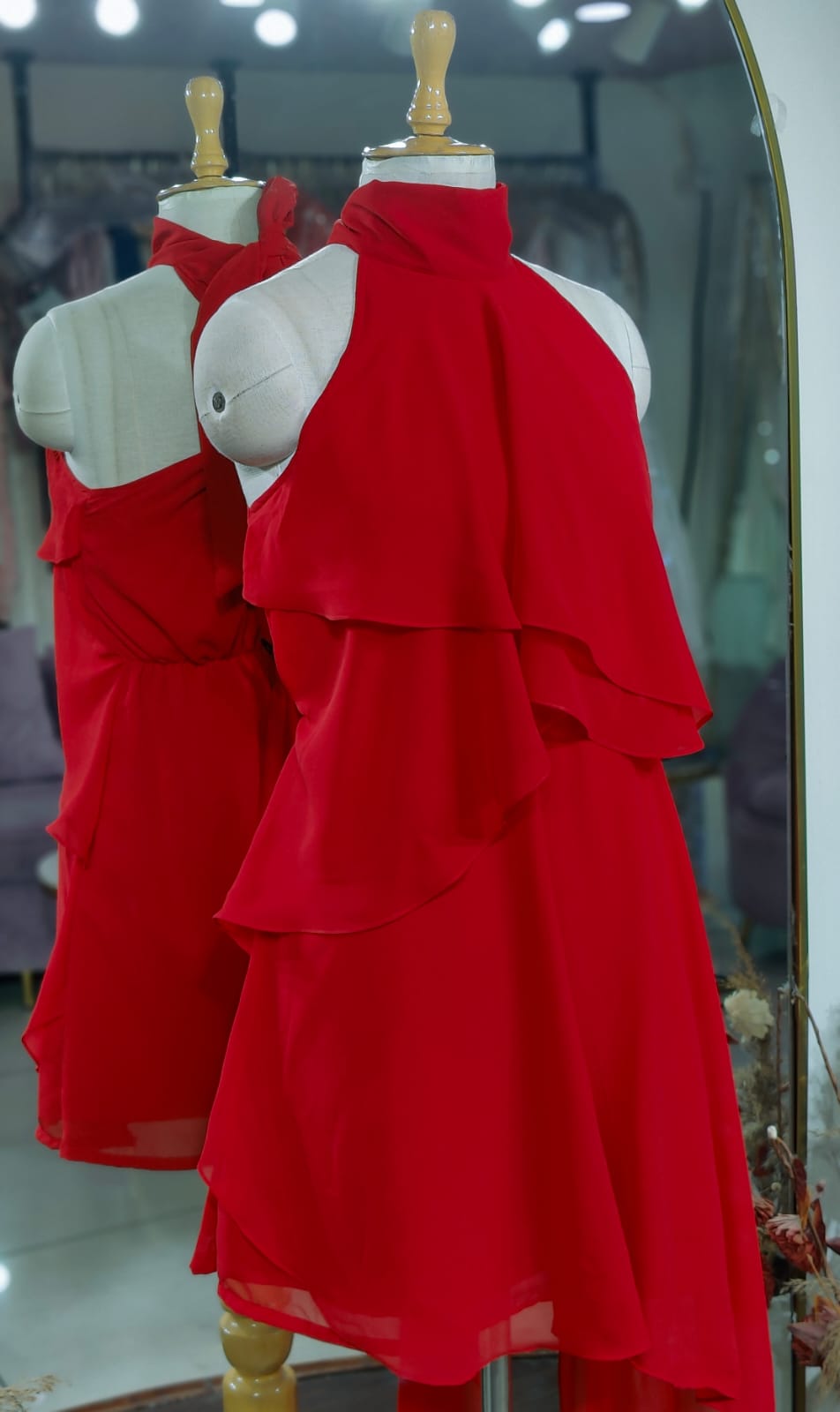 Aria dress with sleeves