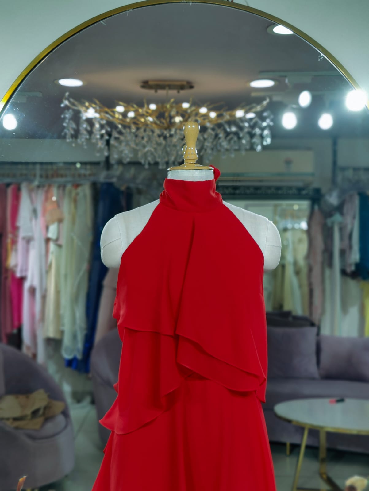 Aria dress with sleeves