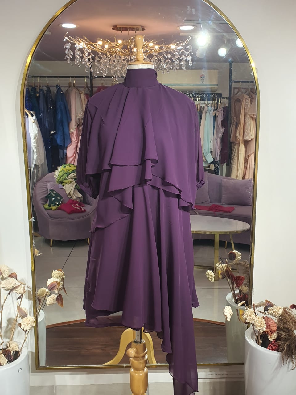 Aria dress with sleeves
