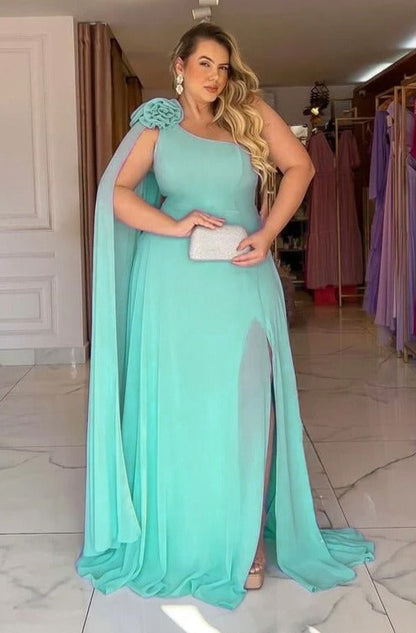 Zora one shoulder maxi dress