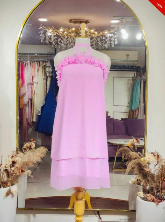 Nova Halter Short Dress