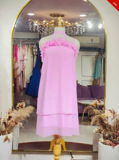 Nova Halter Short Dress