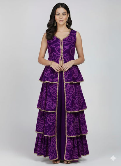Zaira Suit and Palazzo