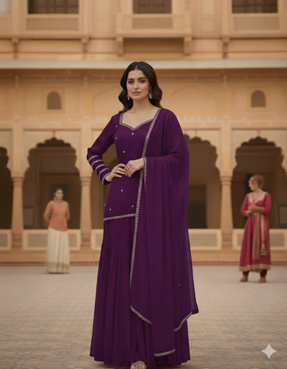 Nehmat  Sharara Suit