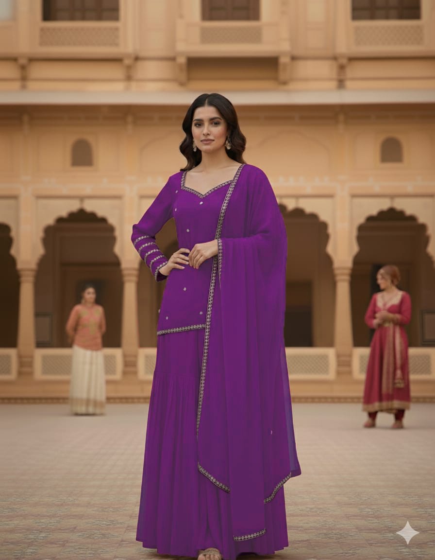 Nehmat  Sharara Suit