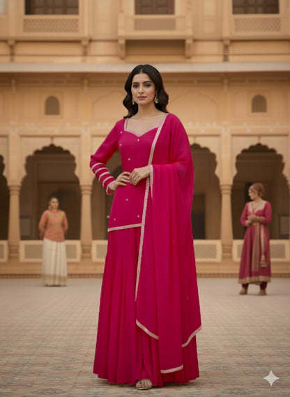 Nehmat  Sharara Suit