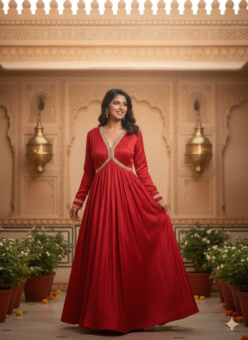 Amreen Long  Anarkali