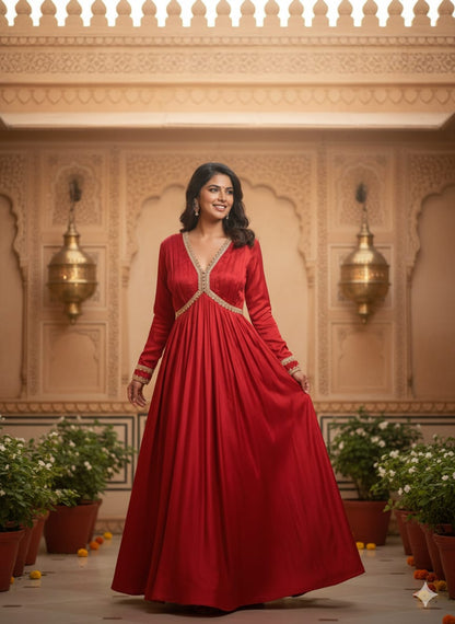 Amreen Long  Anarkali