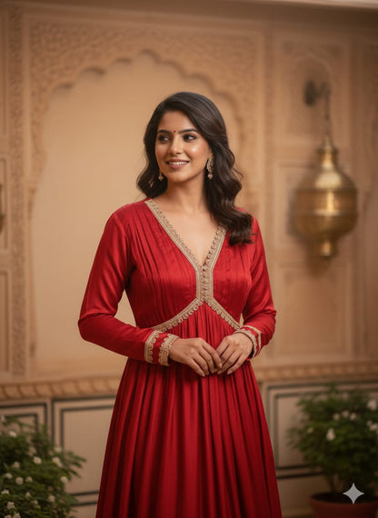 Amreen Long  Anarkali