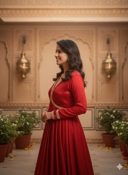 Amreen Long  Anarkali