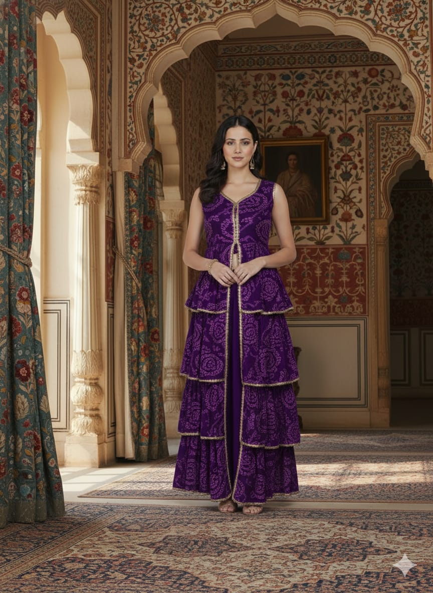 Zaira Suit and Palazzo