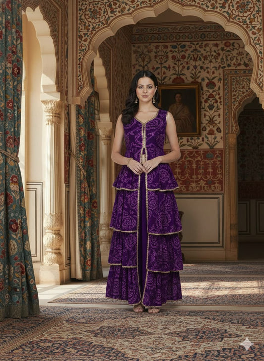 Zaira Suit and Palazzo