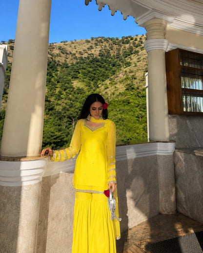 Nehmat  Sharara Suit