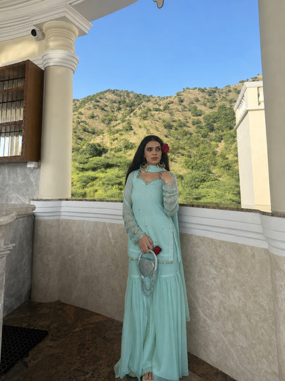 Nehmat  Sharara Suit