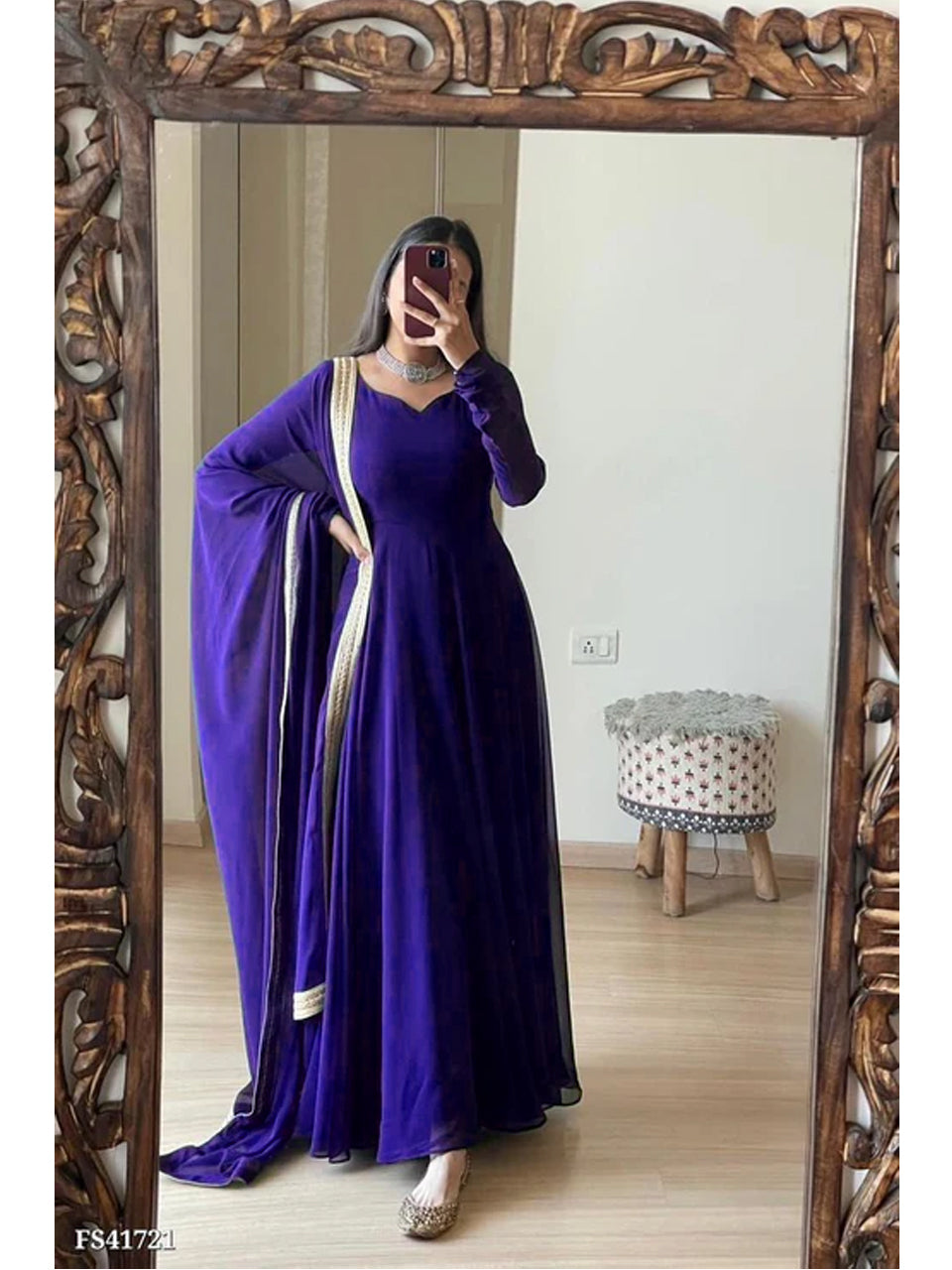 Alia anarkali set