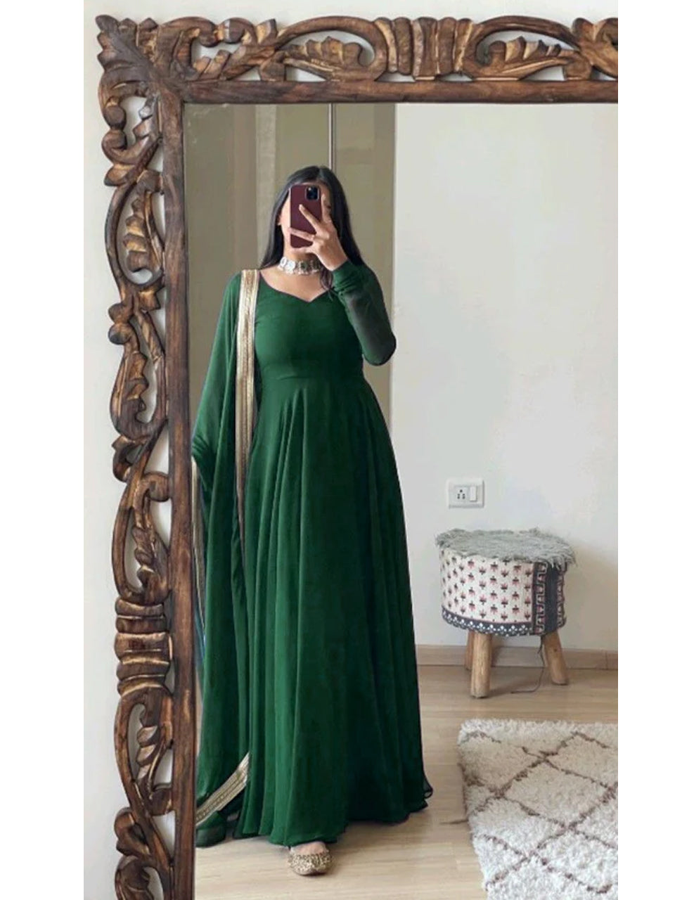 Alia anarkali set