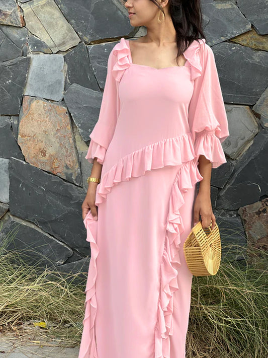 Daphne Ruffle Dress