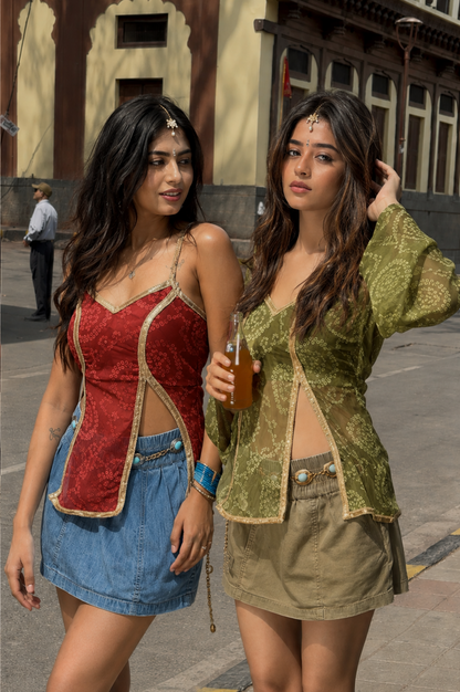 Soni Kudi Convertible Kurti Top