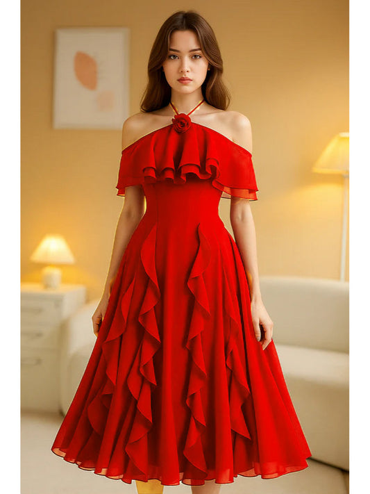Iliana midi dress