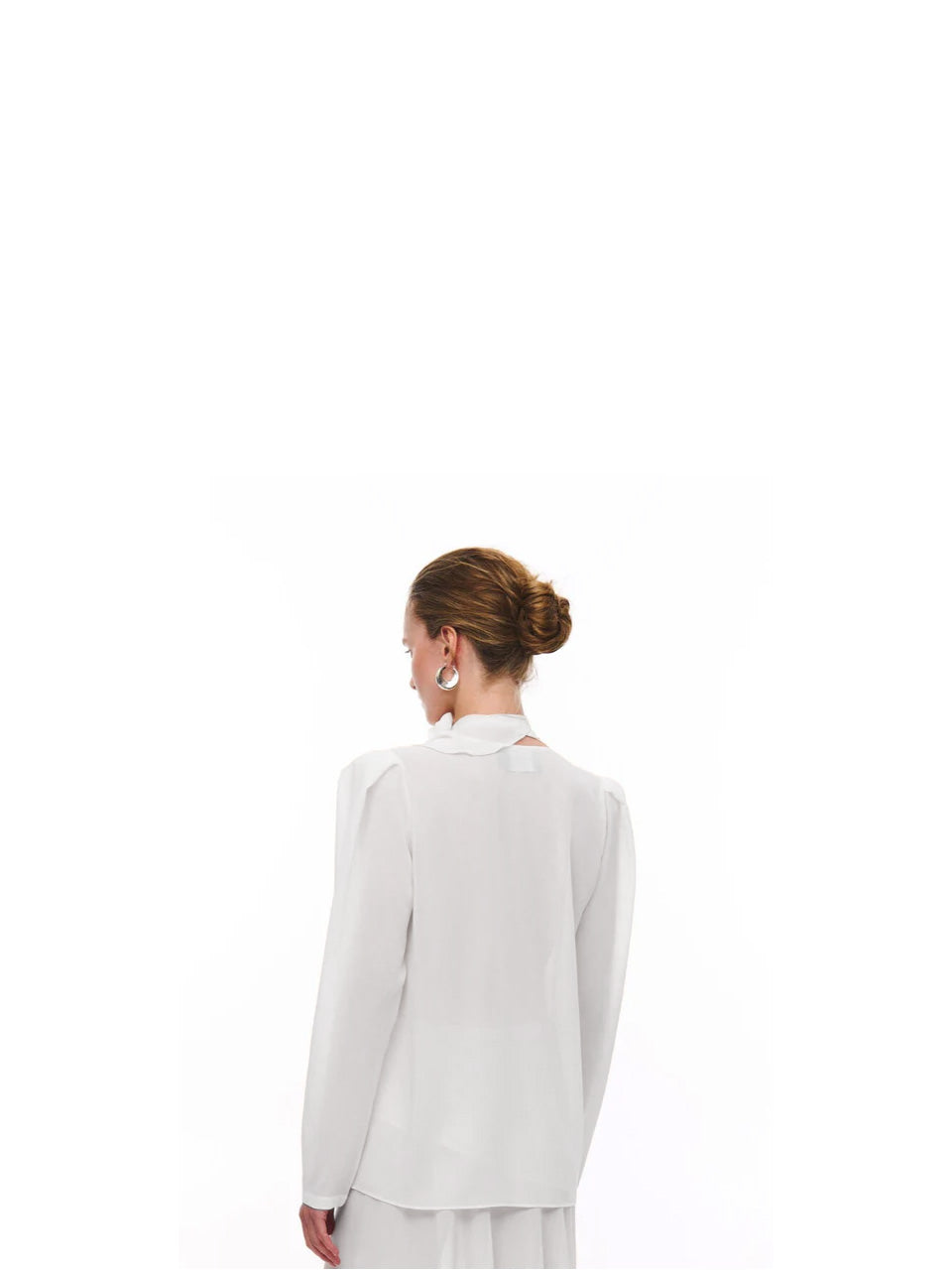 Maya ruffle detailing top