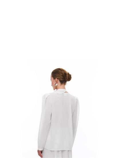 Maya ruffle detailing top