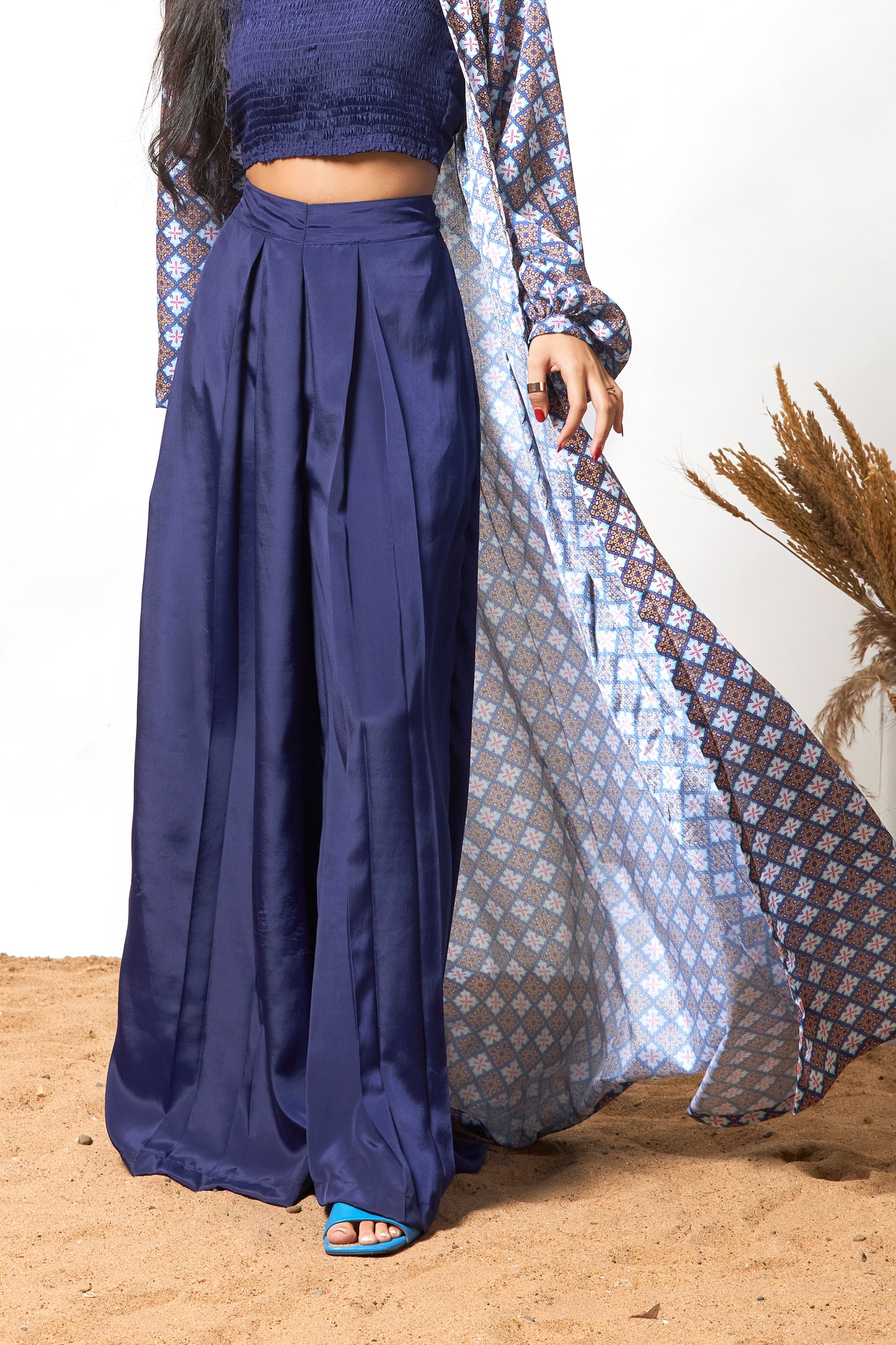 sabah printed palazzo