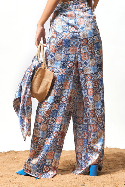 Hayfa printed palazzo