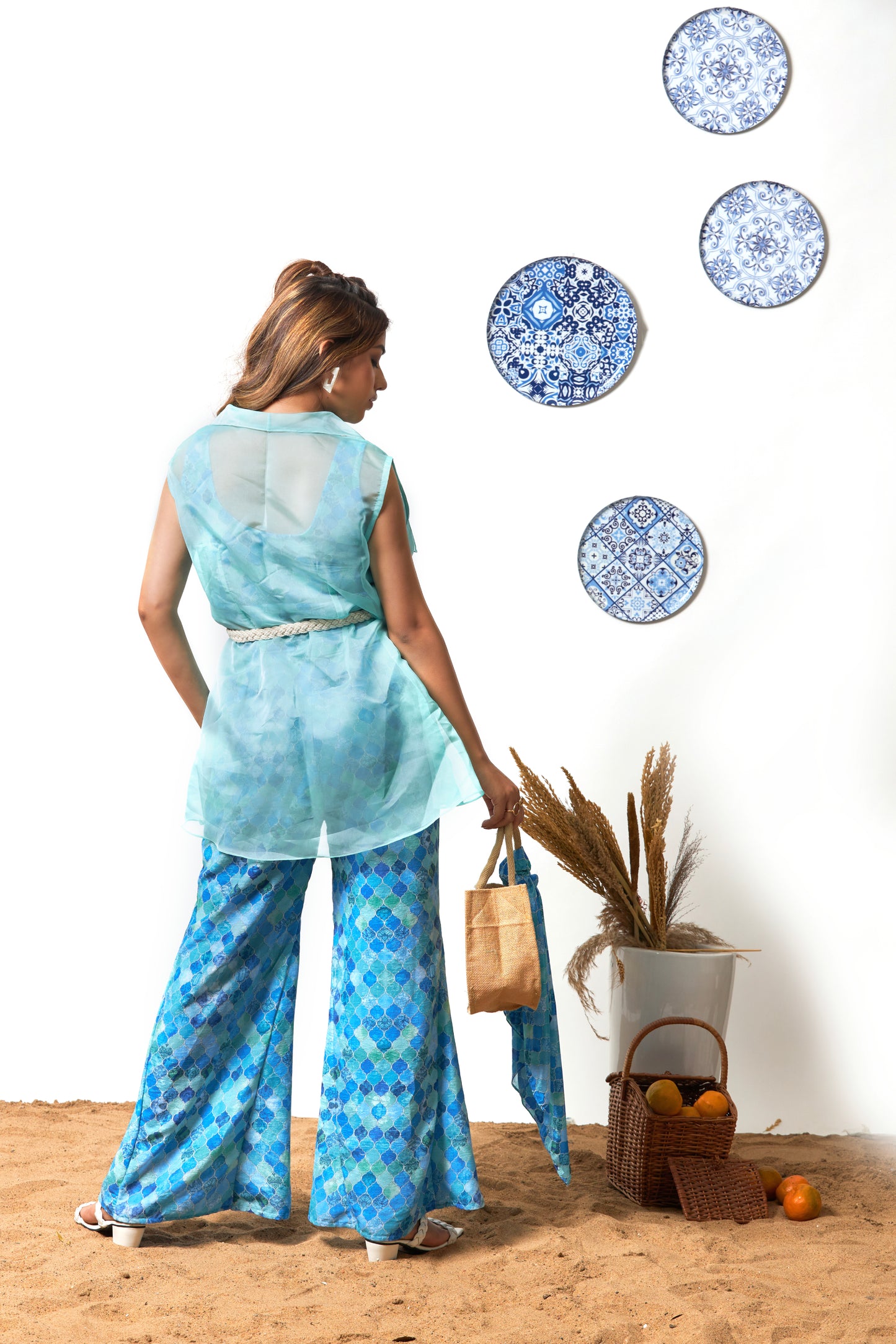 Asfa printed co-ord set
