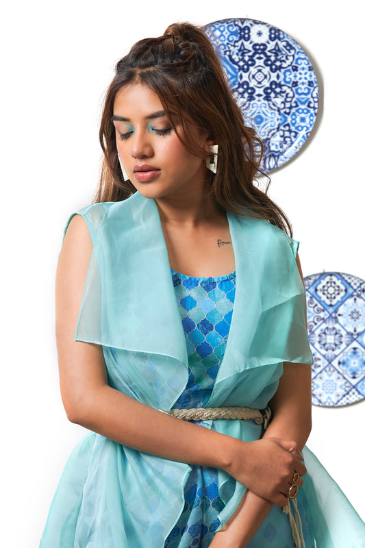 Asfa printed top