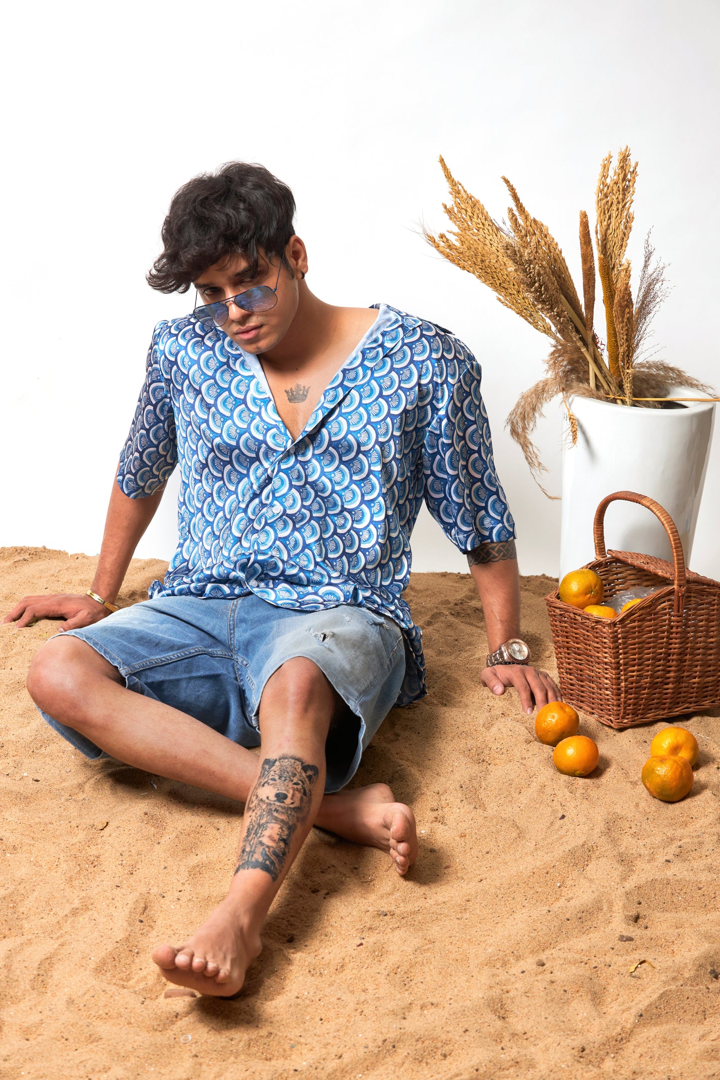 Casablanca print shirt
