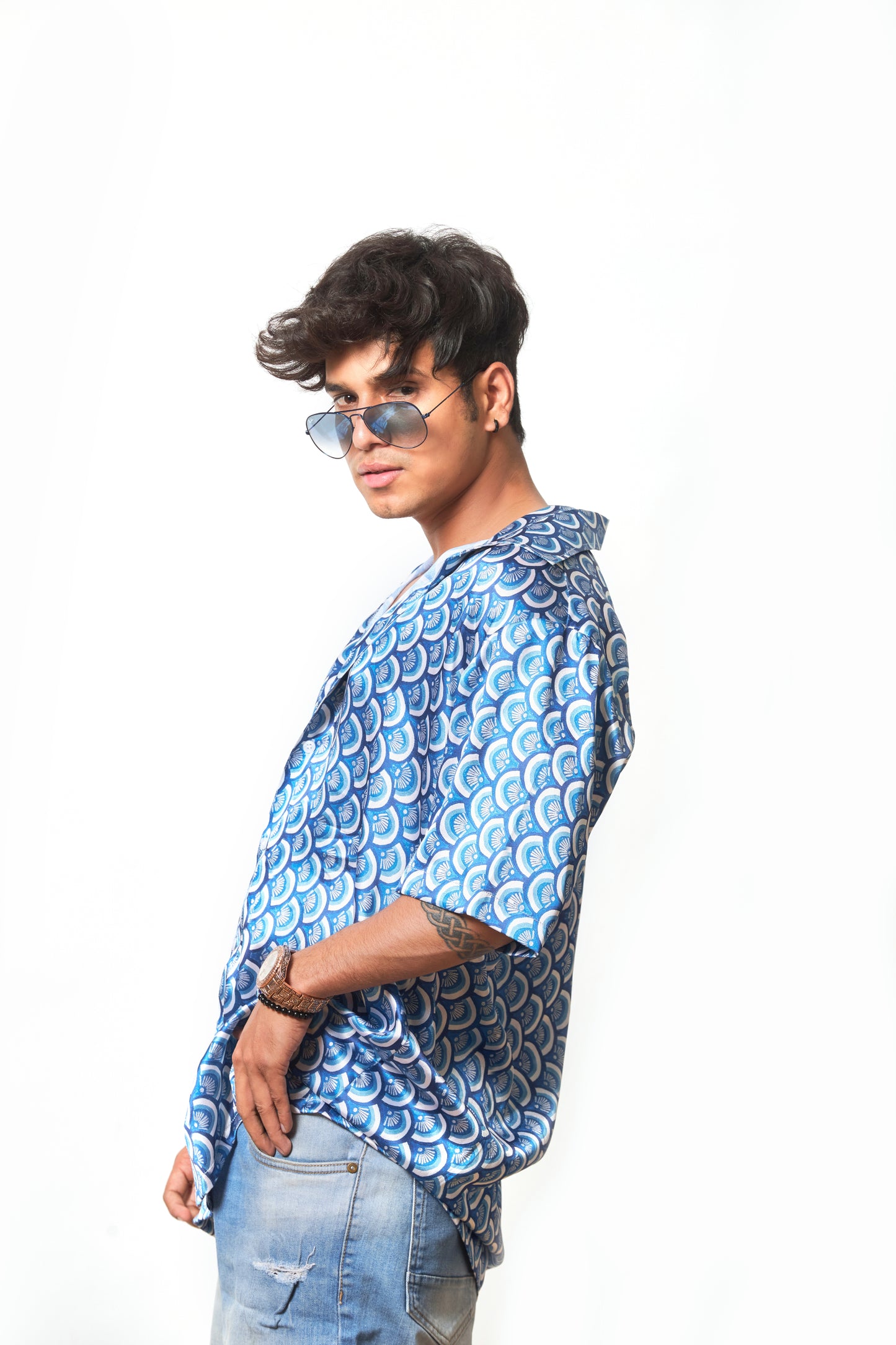 Casablanca print shirt