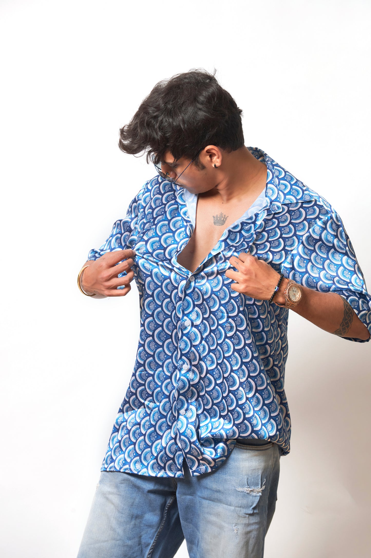 Casablanca print shirt