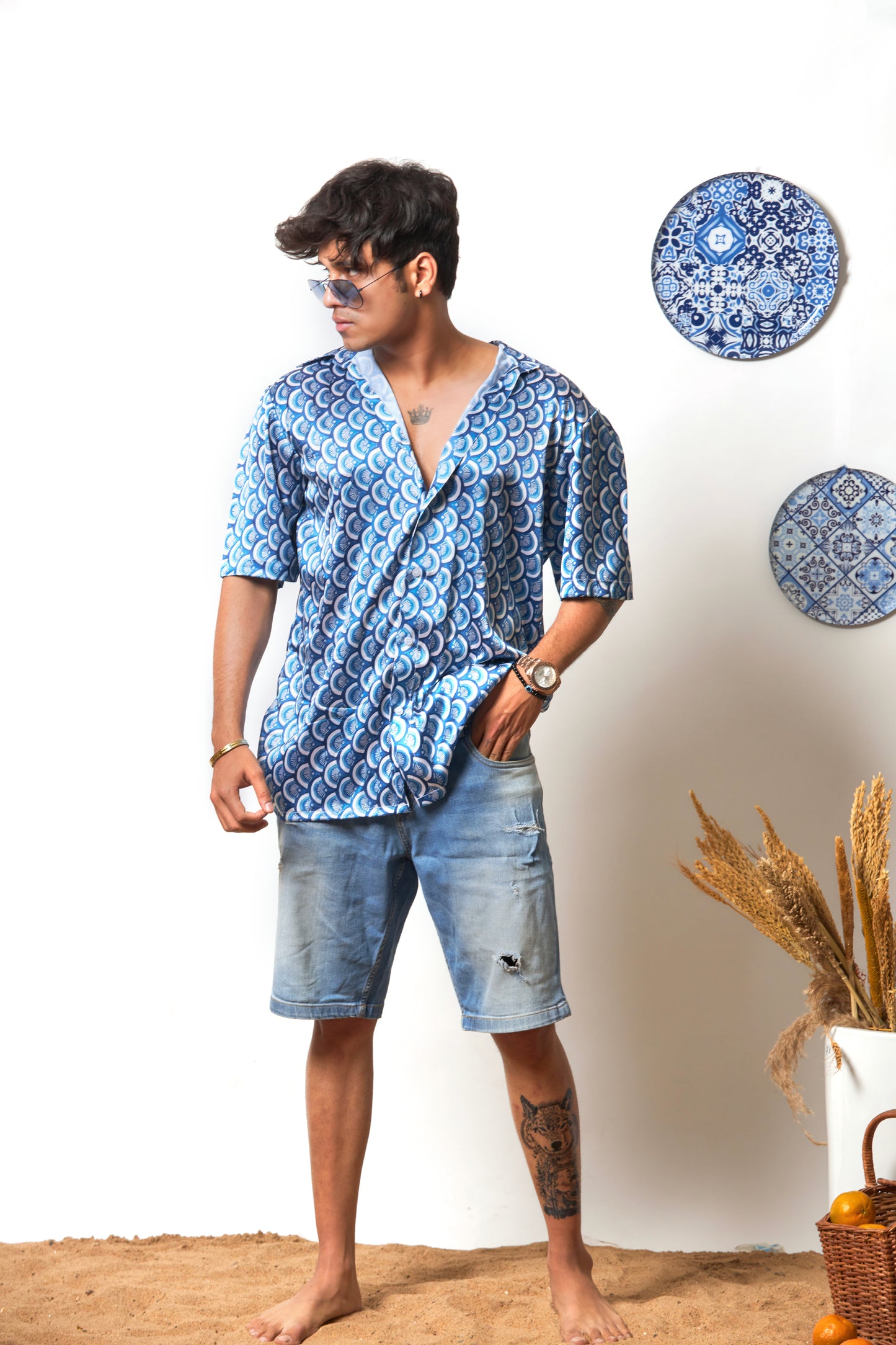 Casablanca print shirt