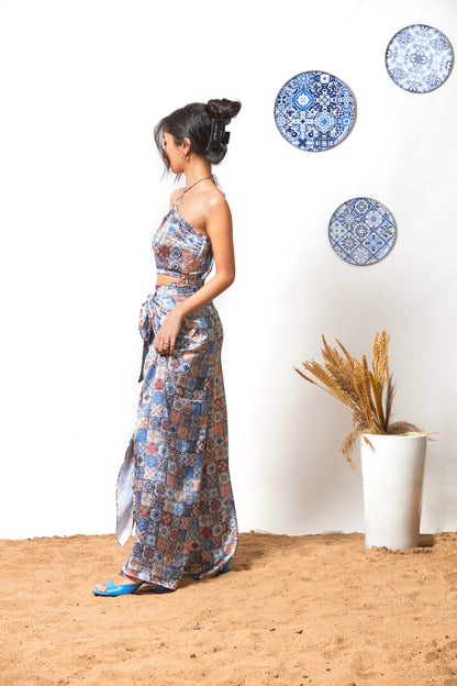 Hayfa printed co-ord set