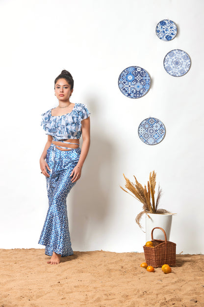 Leila printed co-ord set