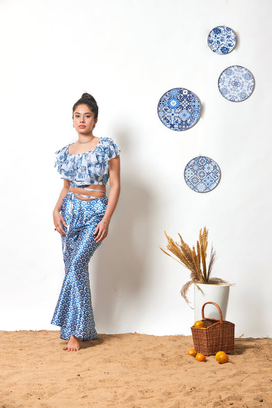 Leila printed co-ord set