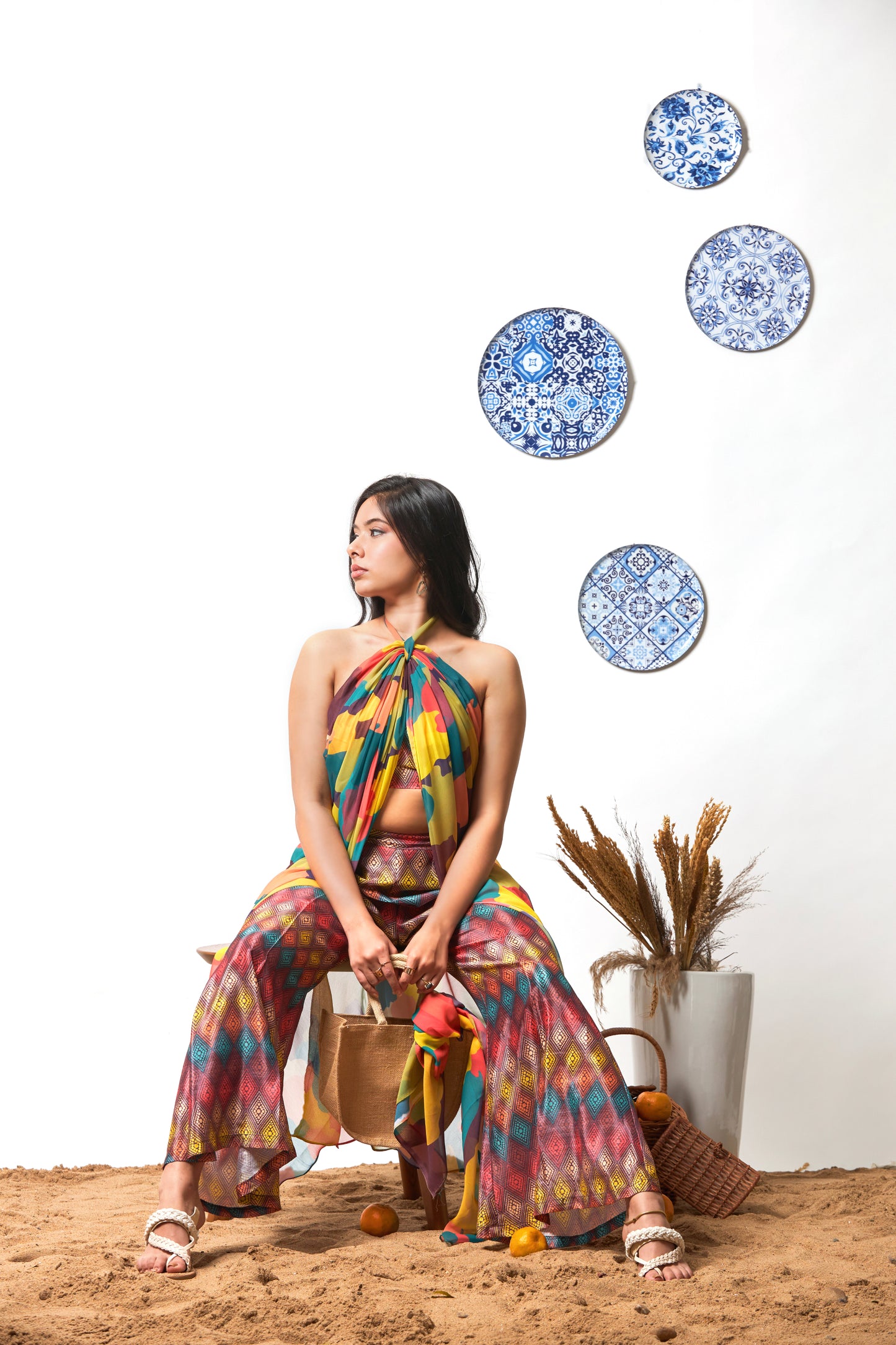 Lina printed co-ord set