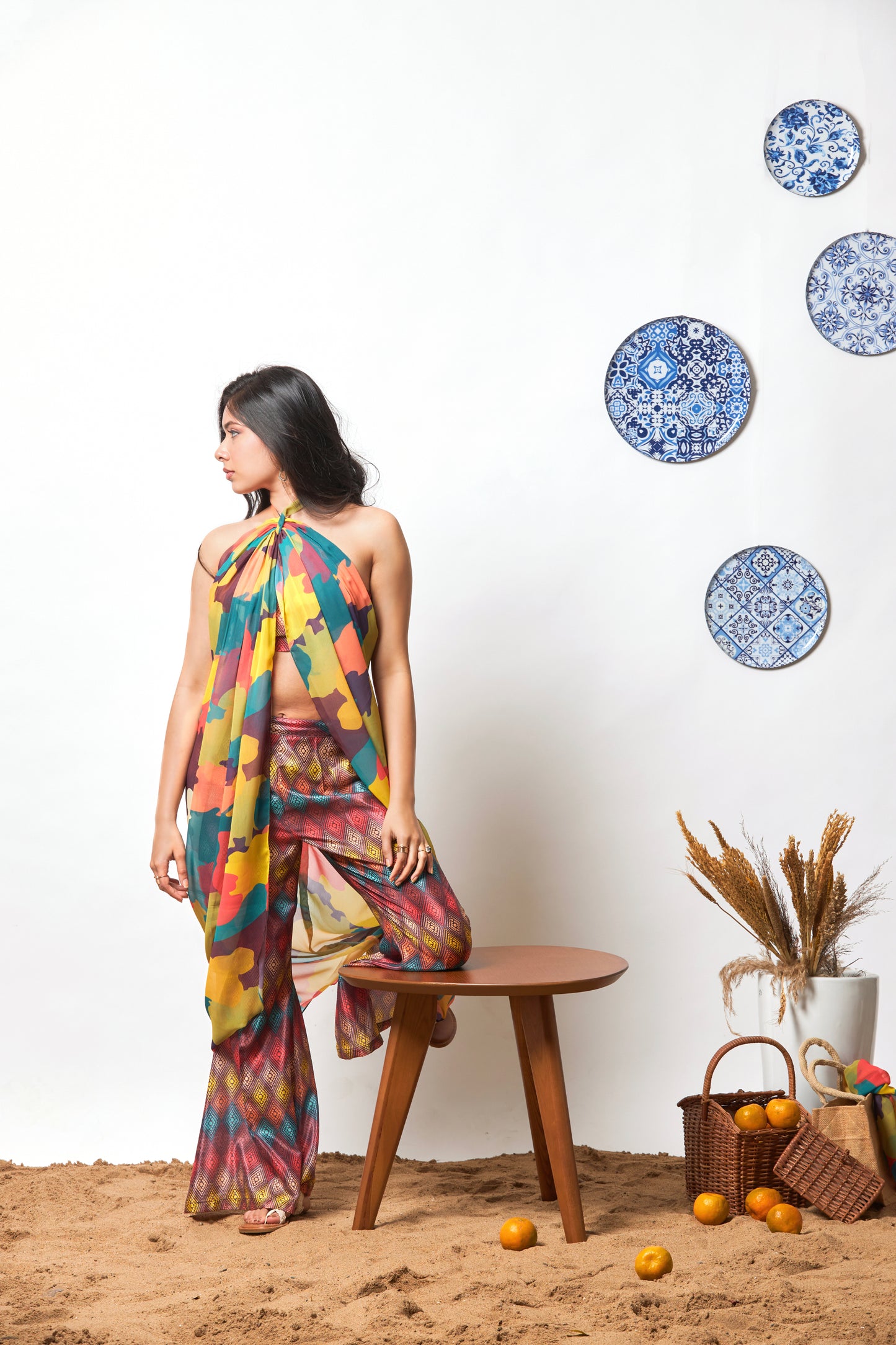 Lina printed co-ord set