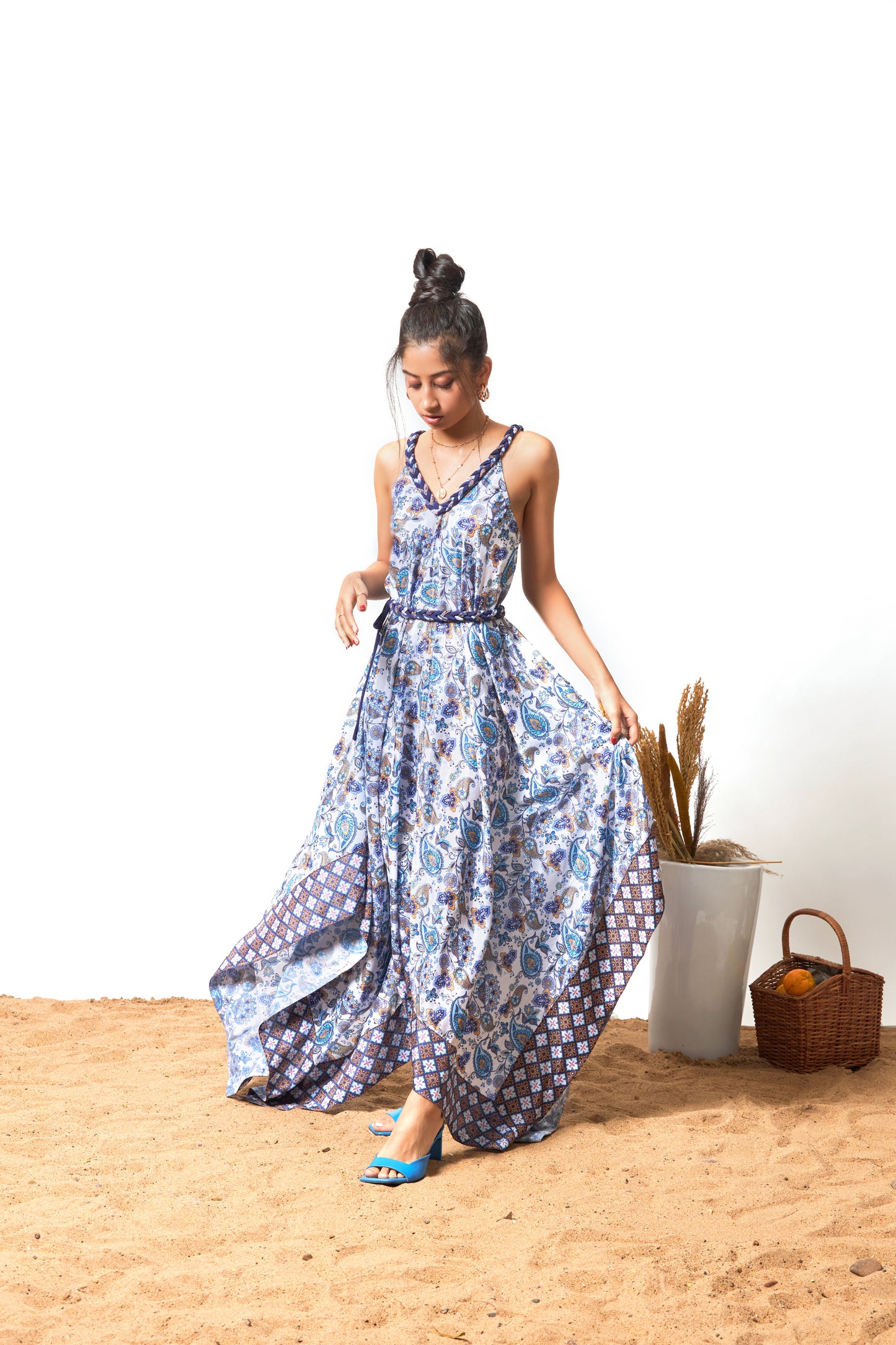 Mariam printed dress