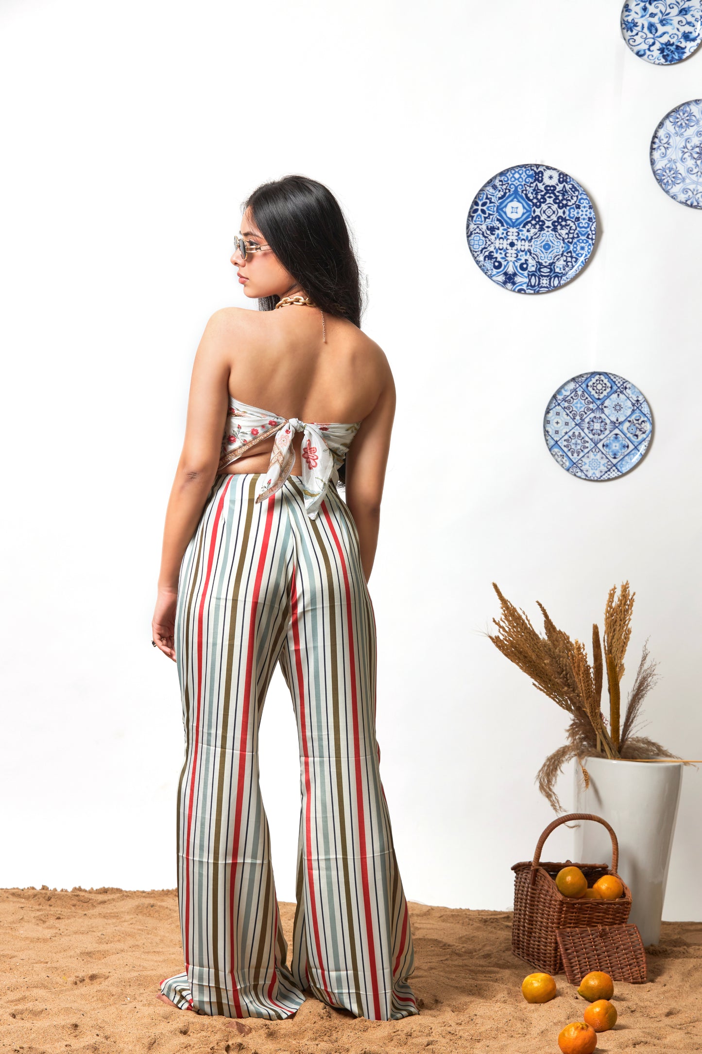 Rubab printed pants