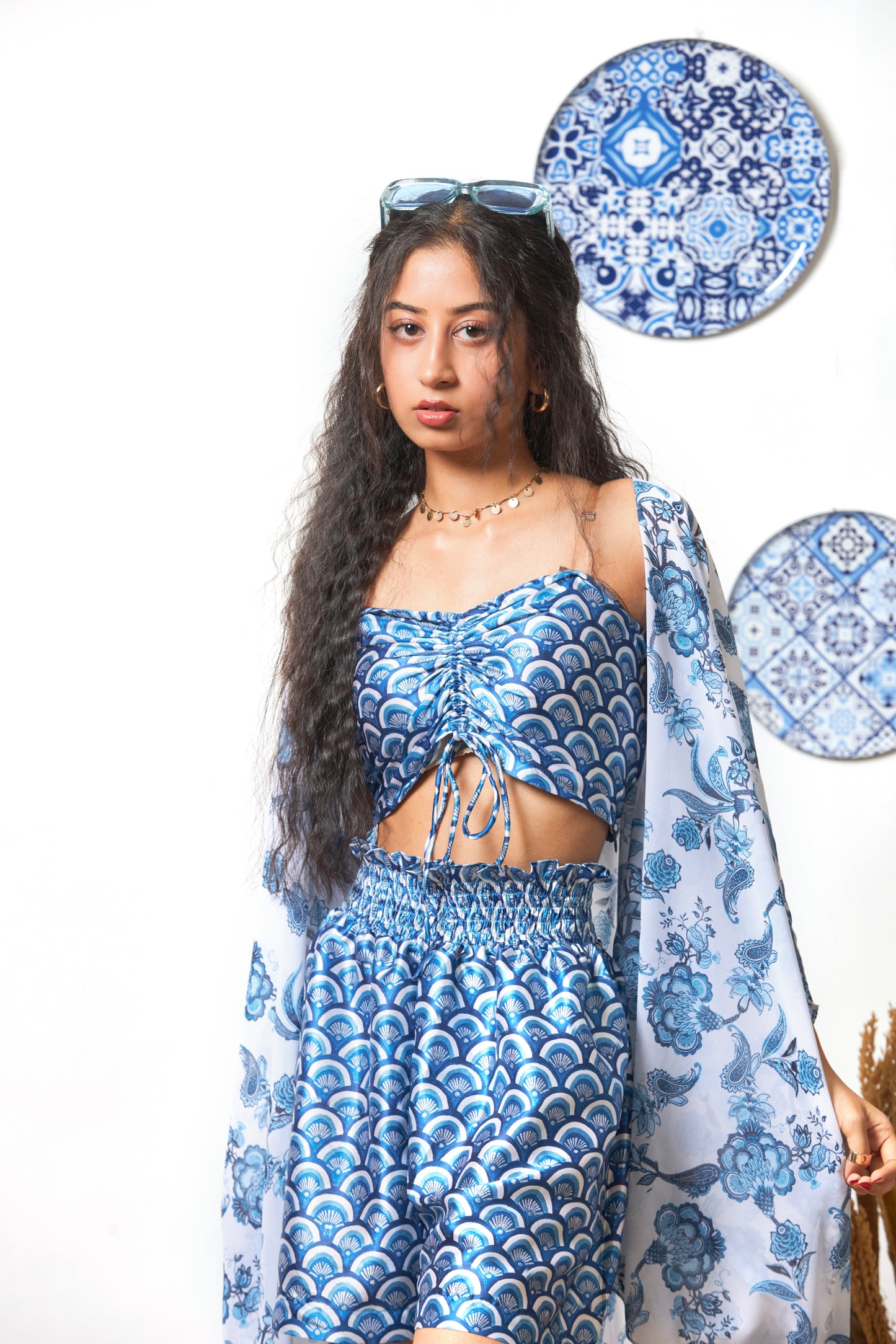 Yara printed co-ord set