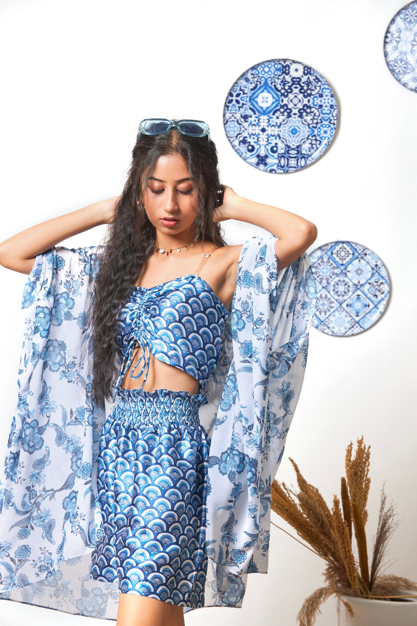Yara printed co-ord set