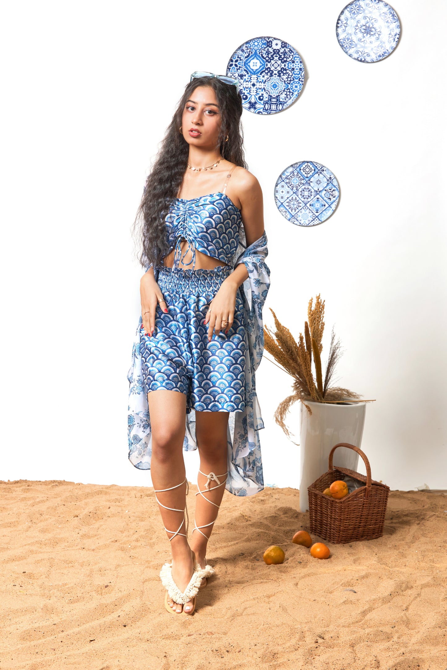 Yara printed co-ord set