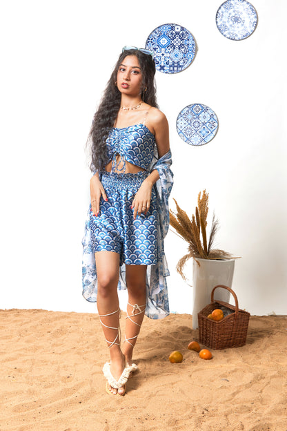 Yara printed co-ord set